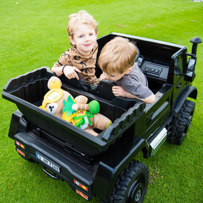 Licensed Mercedes-Benz Unimog, w/Remote Control, Electric Flip Bucket, Disc Brakes, Adult Seats (24V)