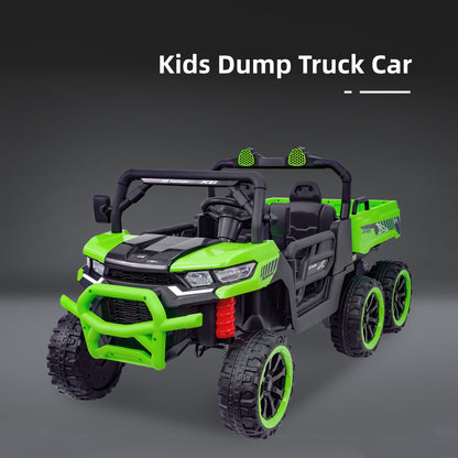 Kids 2 Seater Ride on Car 24V Electric Dump Truck 4WD Off-road UTV /Remote