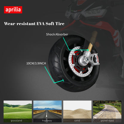 Aprilia Licensed 24V 12MPH Kids Electric Motorcycle (24V)