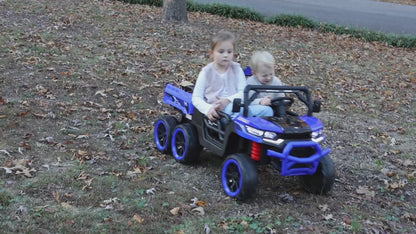 Kids 2 Seater Ride on Car 24V Electric Dump Truck 4WD Off-road UTV /Remote